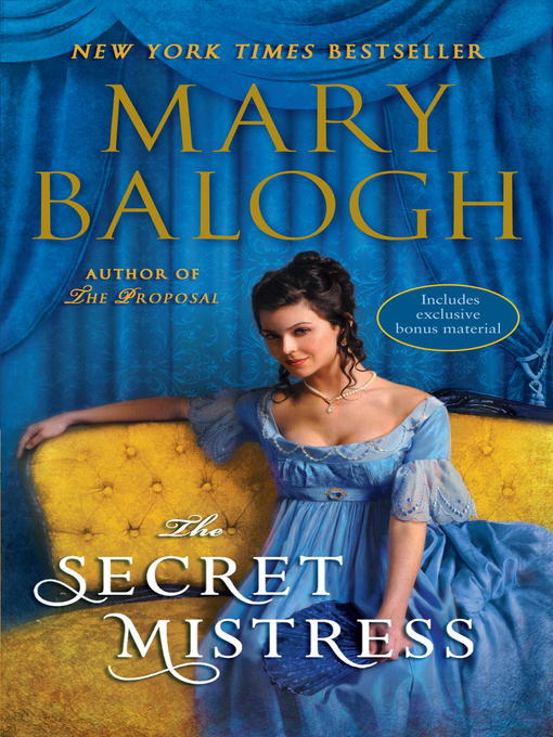 Title details for The Secret Mistress by Mary Balogh - Wait list